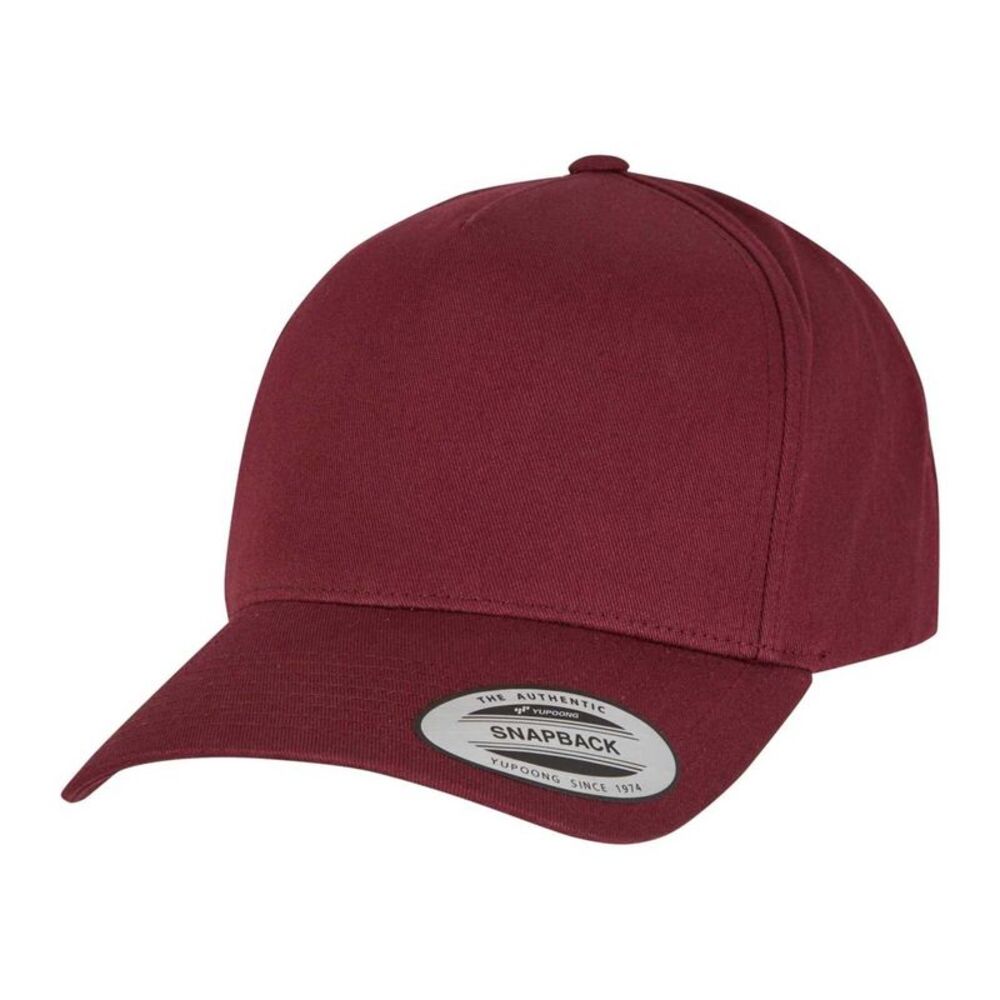 Flexfit Classic 5 Panel Baseball Cap / Maroon